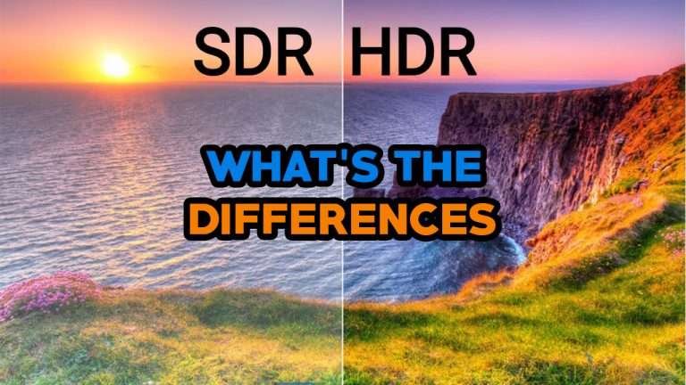HDR vs SDR