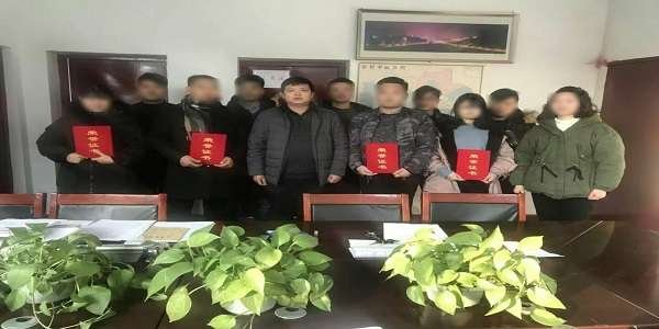 辰安物联公益团队合影留念