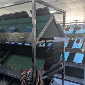 Full-load burn-in test racks for industrial panel PC aging process by ChenanIoT
